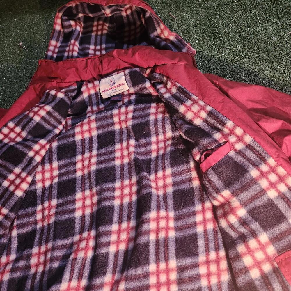 "Real Work Wear" Blanket Lined Jacket (Detachable hood)